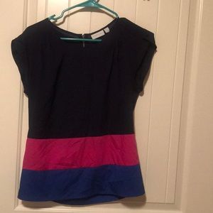 New York and Company Colorblock Top
